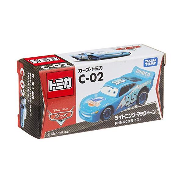 ディズニー カーズ トミカ C-02 ライトニング マックィーン(DINOCO