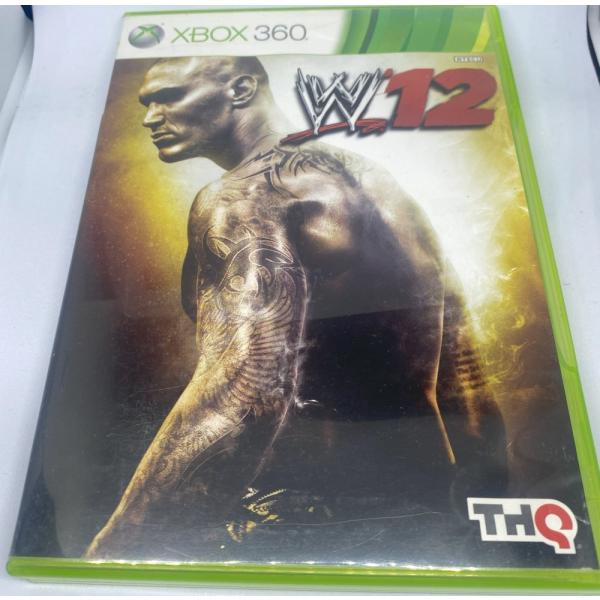 WWE 2012 Xbox360 日付時間指定不可