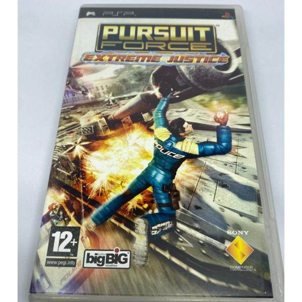 [中古・箱ダメージ：海外版・欧州版] Pursuit Force Extreme Justice PSP 日付時間指定不可