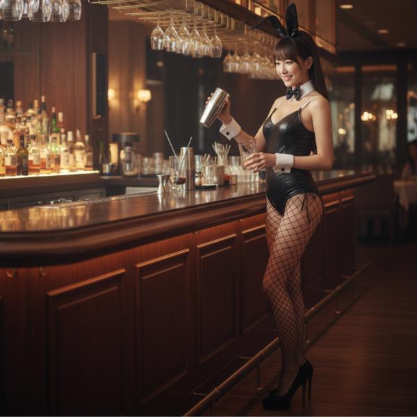 可愛くてセクシーなバニーガール！光沢ストレッチ素材で身体にフィット。柔らかいパテントレザーを使用したバニースーツ。うさ耳カチューシャ、カフス、蝶ネクタイ付き。網タイツと合わせればセクシーに着こなせます。（※タイツは別売り）繁華街での楽しい仮...