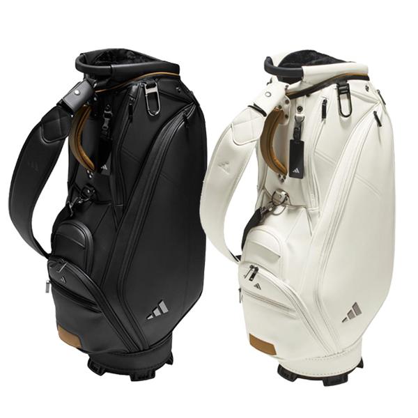 【新品】アディダス 自立式 キャディバック（9.5型） adidas（アディダス） 2025 合成皮革 キャディバッグ JUT50 [adidas