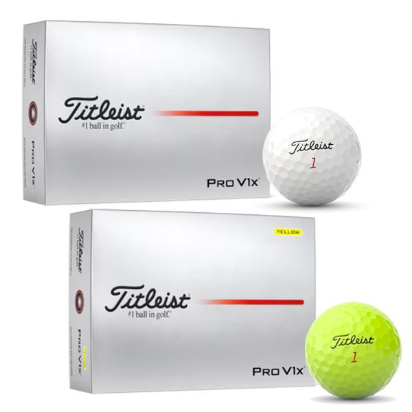 Pro V1x タイトリスト 2025 V1x ボール 1ダース 日本仕様 [Titleist