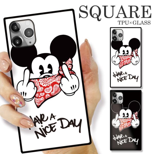 iPhone ガラスケース TPU 強化ガラス SQUARE iPhone17 アイフォン16