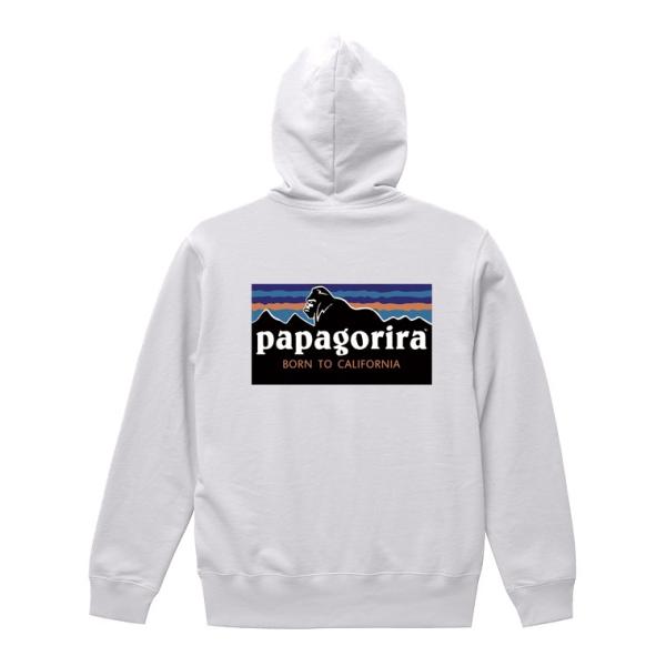 パーカー メンズ レディース ユニセックス プルオーバー ストリート大人気ブランド パーカー Papagorira 背中 アウトドア キャンプ ゴリラ ハイキング 山登り おもしろ デザイン ユニセックス 男女共用 代購幫