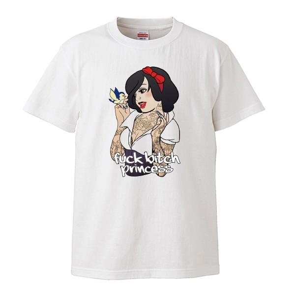ストリート大人気ブランド Tシャツ ファック ハードコア プリンセス 白雪姫 アリエル ジャスミン パロディ オシャレ タトゥー Buyee 日本代购平台 产品购物网站大全 Buyee一站式代购 Bot Online
