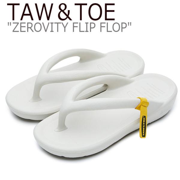 スーパーセール】 TAW&TOE Flip Flop トーアンドトー サンダル Cream