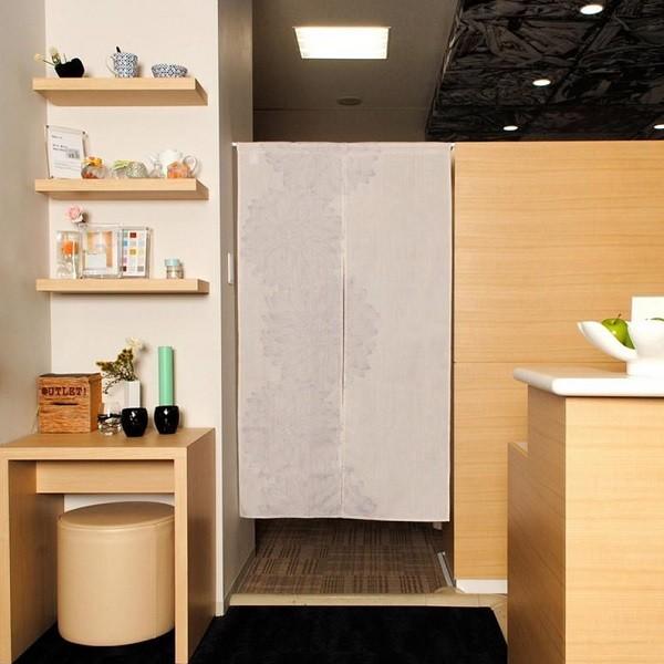 のれん おしゃれ 北欧 間仕切り モダン 麻混 幅８５ｘ丈１５０cm 送料無料 10 ダリア 562 10 2 カーテン 専門店 Cloth Shop 布や 通販 Yahoo ショッピング