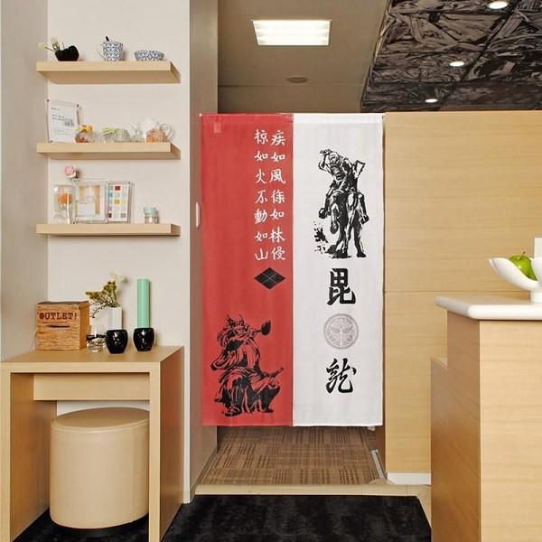 のれん おしゃれ 北欧 夏用 暖簾 モダン レースプリント カワナカジマ 間仕切り 幅８５ｘ丈１５０cm 送料無料 563 19 2 カーテン 専門店 Cloth Shop 布や 通販 Yahoo ショッピング