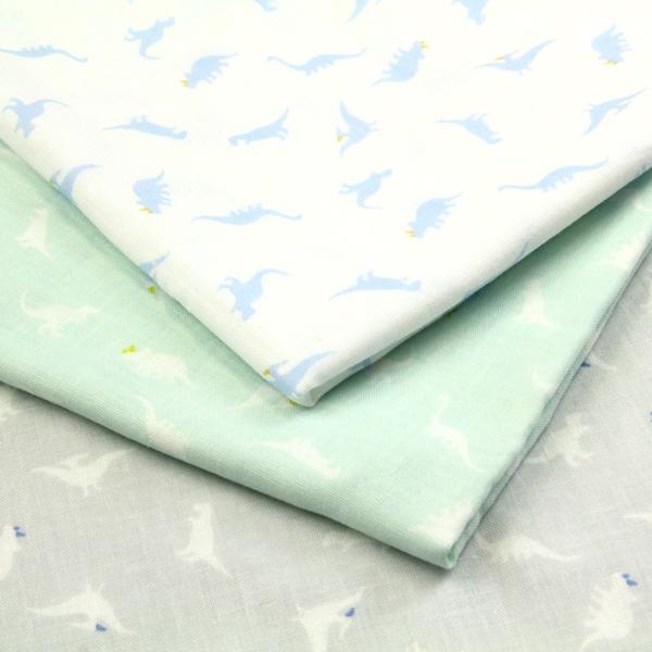 Little Dinasaur ダブルガーゼ生地 Wガーゼ シャツ 生地 赤ちゃん ワンピース パジャマ スタイ ハンカチ マスク 50cm単位 009 33 Ghs 生地通販 布1000ネット ヤフー店 通販 Yahoo ショッピング