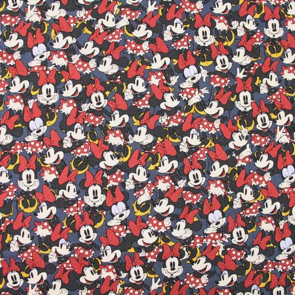 T Cデニム Minnie T Cデニム生地 ディズニー 入園入学 キャラクター ジーンズ ミッキー ミニー 50cm単位 00w 15 G7352 1 生地通販 布1000ネット ヤフー店 通販 Yahoo ショッピング