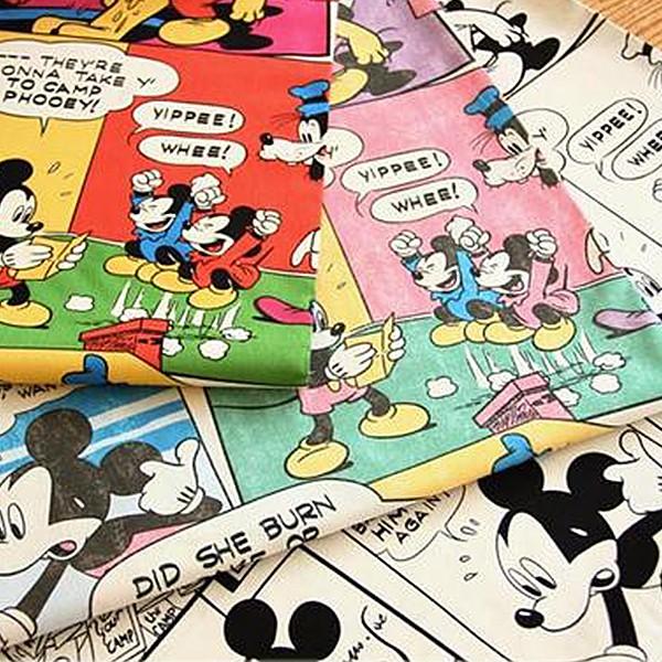 Disney ミッキーマガジン シーチング生地 ハンドメイド ディズニー 入園入学 キャラクター ミッキー ミニー 50cm単位 00w G7060 1 生地通販 布1000ネット ヤフー店 通販 Yahoo ショッピング