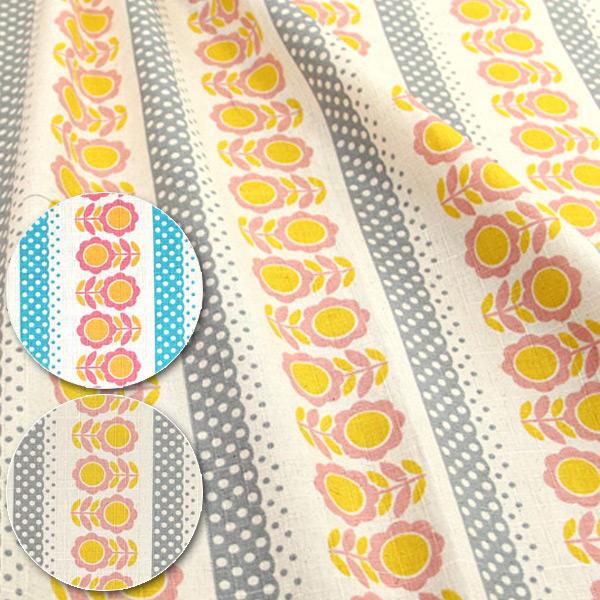 ドット フラワー レトロポップ ドビー生地 花柄 フラワー 昭和 レトロ 可愛い チュニック シャツ 50cm単位 016 16 142 1277b 生地通販 布1000ネット ヤフー店 通販 Yahoo ショッピング