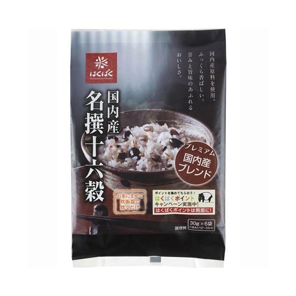雑穀 はくばく 名撰十六穀 （30g×6包入）　爆買