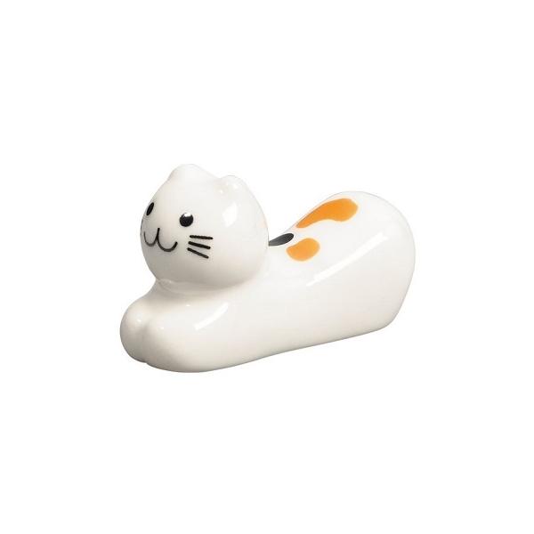オープニングセール】 箸置き 箸置 ネコ 猫 ゆったりみけねこ メール便可 zppsu.edu.ph