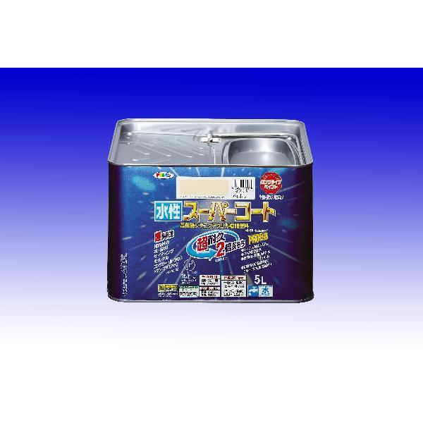 アサヒペン　　（水性）スーパーコート　　5Ｌ　　　20色