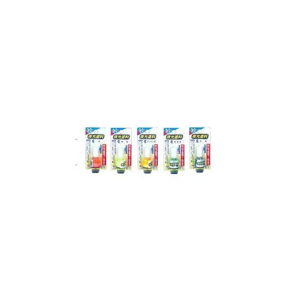 アサヒペン　油性夜光塗料 　ハケ付き　　　4mL