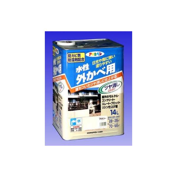 アサヒペン 水性外かべ用 14L (ペンキ・ラッカー) 価格比較 - 価格.com
