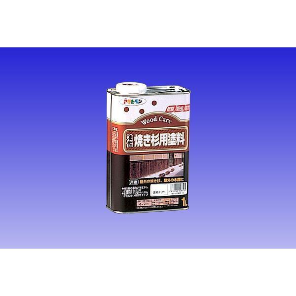 アサヒペン　　（油性）焼き杉用塗料　　1L　　　　