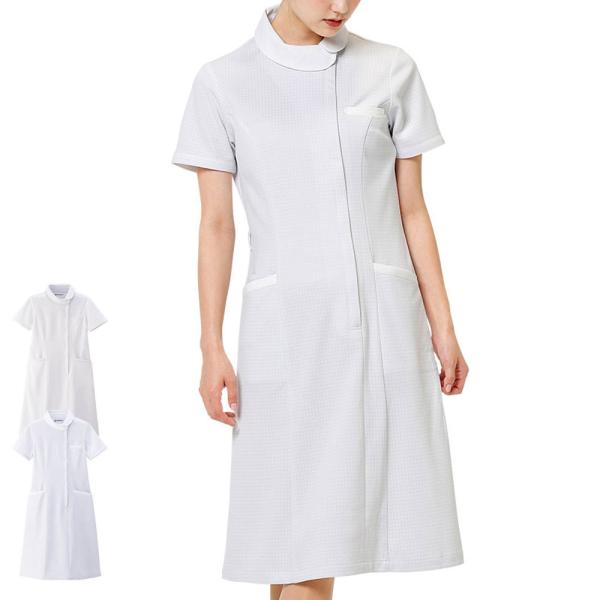 医療 ナース 看護 白衣 女性 ユニフォーム エステ サロン 受付 制服 ホワイトリリー ロールカラーワンピース Buyee Buyee Japanese Proxy Service Buy From Japan Bot Online