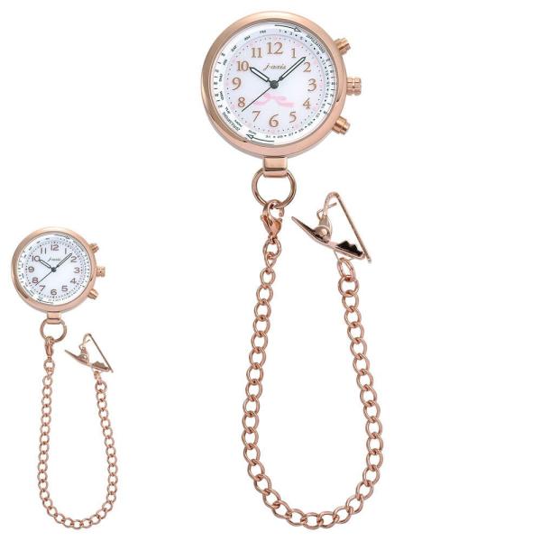 上品なピンクゴールドに、気分も上がる電波式タイプのナースウォッチ標準電波を受信して、正確な時を刻みます。高機能で、見た目も可愛い!ナースリーオリジナル商品です。1日1回、標準電波を受信。時刻を自動修正して、つねに正しい時間を表示してくれます...