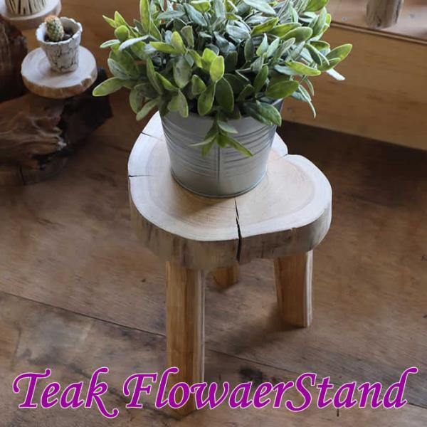 天然木 三段花台 香炉台 高さ66cm華道 生け花 アジアンテイストアンティーク nusa_10722890075