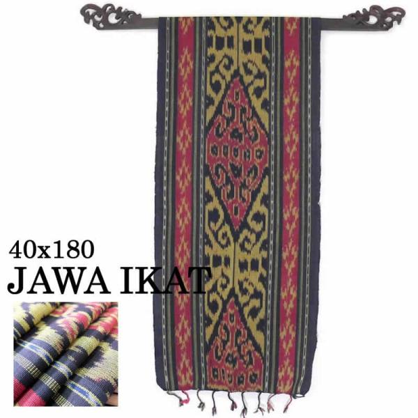 メール便【今なら送料無料！】■サイズ 　約４０ｘ１８０ｃｍ （フリンジ含まず）■素材　　 綿１００％■生産国　 インドネシア ■雑貨送料　こちらは 【雑貨まとめ買いサービス】対象商品です。単独でのご注文の場合はメール便も対応致します。メール...