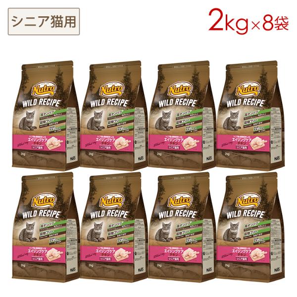 ナチュラルチョイス　ワイルドレシピ　エイジングケア　チキン　2kg×2 ニュートロ ナチュラル チョイス キャット 室内猫用 エイジング