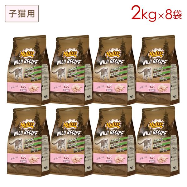 ニュートロ ワイルドレシピ キトン お試しサンプル】ワイルド レシピ キトン チキン 子猫用