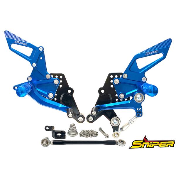 ホンダ CBR250RR MC51 バックステップ青 ABS対応3ポジション＋ 