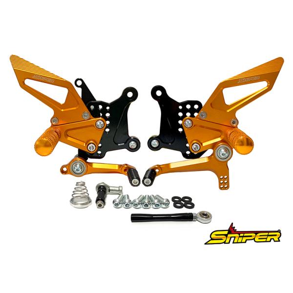 Ninja NINJA ZX-25R ZX-4R SE ストリート用 バックステップ 金
