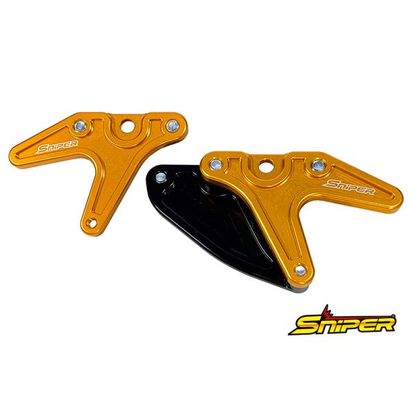 YZF-R7 レーシングスタンドフック 金 スプロケットガード付 タイプF SNIPER スナイパー SP0153GD