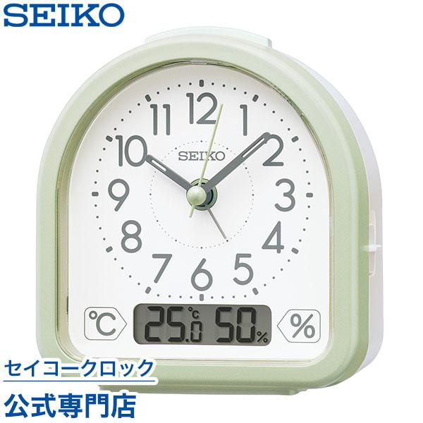 >温度・湿度表示でお部屋の環境確認にも枠材＝プラスチック枠(薄緑パール塗装)、前面：プラスチック サイズ・重さ＝112×108×55mm 210g電池＝単3（アルカリ）×2 （電池寿命約1年） 機能＝ボリュームアップ電子音アラームスヌ...