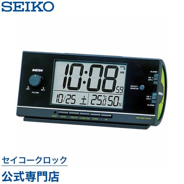 セイコー SEIKO ピクシス 目覚まし時計 置き時計 NR534K ライデン 12