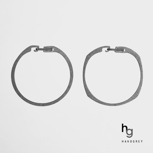 ハンドグレイ easi チタンキーリング ROUND OMEGA HANDGREY KEY RING