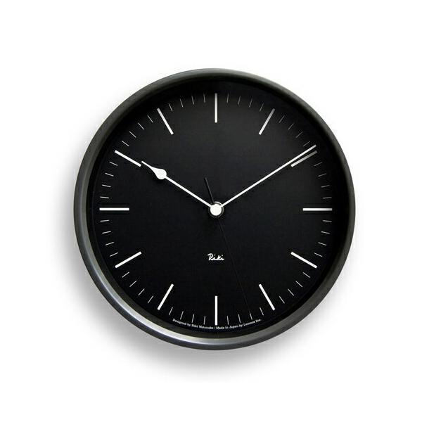 RIKI STEEL CLOCK ubN dgv WR08-24 BK