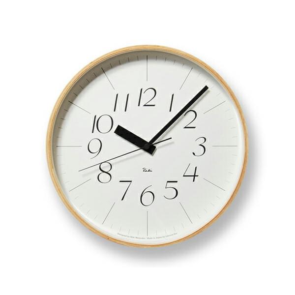 ★Wi-Fi掛け時計★リキクロック30.5cmをカスタム★RIKI CLOCK★ レムノス RIKI CLOCK RC L 電波時計 WR08-26 (時計) 価格比較 - 価格.com
