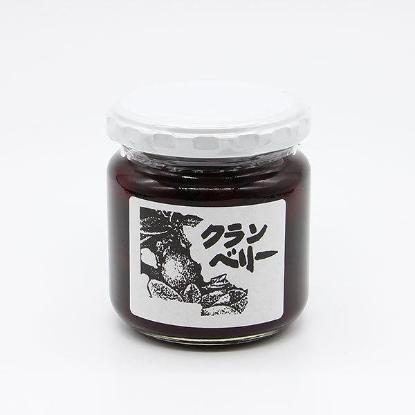 クランベリーコンポート（Ｓ）180g　てんさい糖使用 白砂糖不使用 保存料無添加 着色料無添加 ビート糖 農薬:栽培期間中不使用
