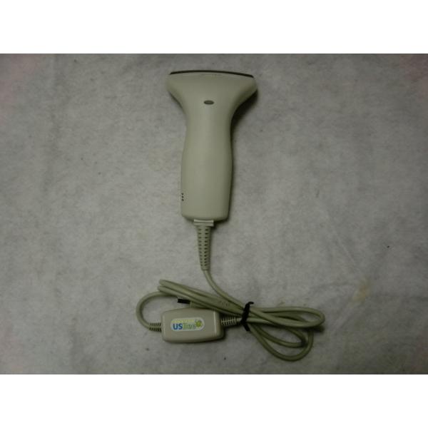 【商品】中古品USBeeバーコード　スキャナーMODEL:1090コード長：約1.5m本体は全体的に黄ばみがあります。【商品保証】商品到着後1週間となります。【その他】写真は同一機種の流用となります。