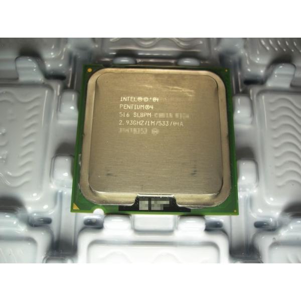 クリックポストにてお送りいたします。代引き発送は出来ません。配達日および配達時間の指定は出来ません。＜商品＞中古CPUintel Pentium4 516 2.93GHzFSB 533MHzPrescottSocket775(LGA775)...