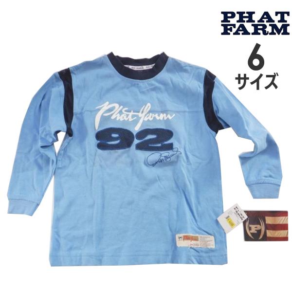 PHAT FARM ファットファーム 長袖 シャツ トップス 服 水色 PHAT FARM ファットファーム 長袖 シャツ トップス 服 水色