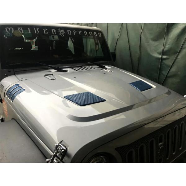 IRONBACK ジープ ラングラー JK 用 RR スタイル ボンネット スチール製