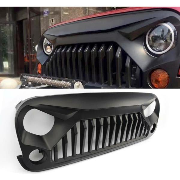 Jeep JK ラングラー　グリルGrille シルバー 2015年製 Jeep JK ラングラー グリルGrille シルバー 2015年製 Jeep JK