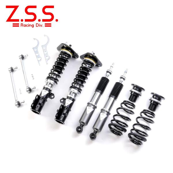 Z.S.S. 車高調 プリウス ZVW50 全長調整 フルタップ 24段減衰調整付