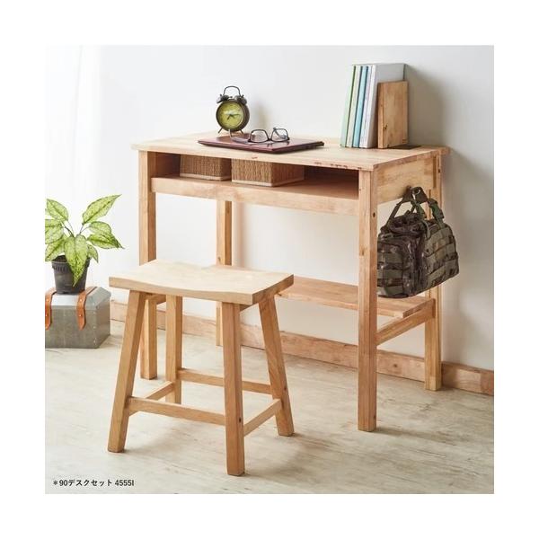 【送料無料・新品未使用】デスク＆スツール　北欧　オイル仕上げ 送料無料・新品未使用】デスク＆スツール 北欧 オイル仕上げ