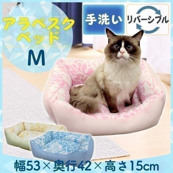 ペットベッド 夏用 犬 猫 ペットプロ モンステラベッド M ベッド カドラー リバーシブル 犬 猫 夏用 メッシュ クール 小型犬 M にゃんこの生活 通販 Yahoo ショッピング
