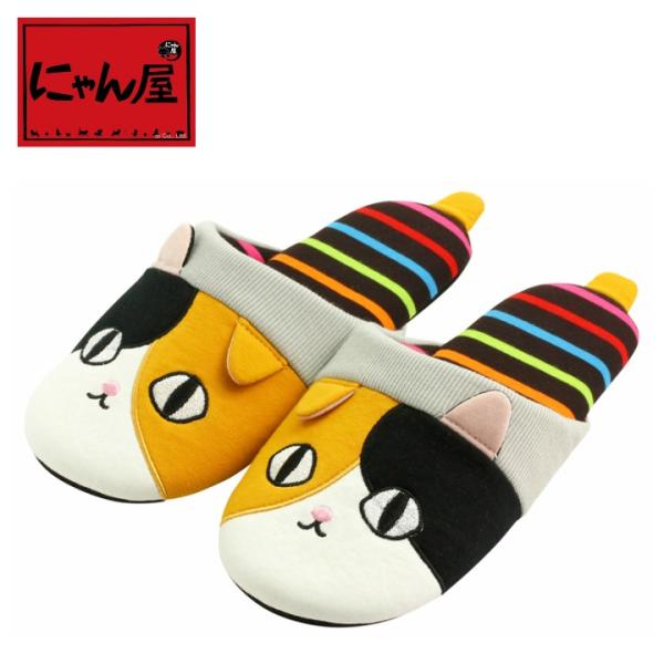 スリッパ ルームシューズ かわいい 猫グッズ 雑貨 プレゼント 猫好き 猫柄 おしゃれ インテリア にゃん屋 猫3兄弟 スリッパ Mike Buyee 日本代购平台 产品购物网站大全 Buyee一站式代购 Bot Online