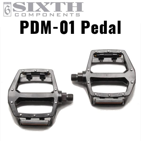 踏面が大きく、ペダル面にあるピンの本数も多いのでMTBなどの車体重量のある車両や悪路での使用の際はこちらの方が向いております。