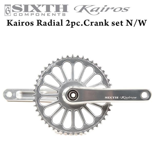 ROCKBIKES 2ピース クランク SIXTHcomponents Kairos【Radial