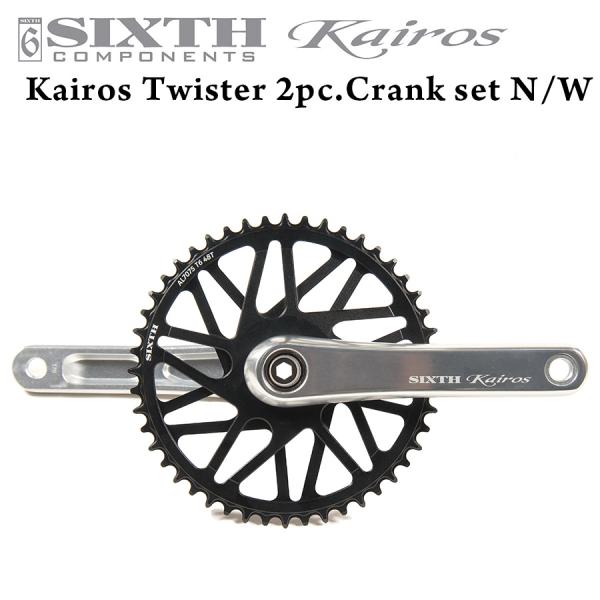 Crostage2本セット ROCKBIKES 2ピース クランク SIXTHcomponents Kairos【Twister