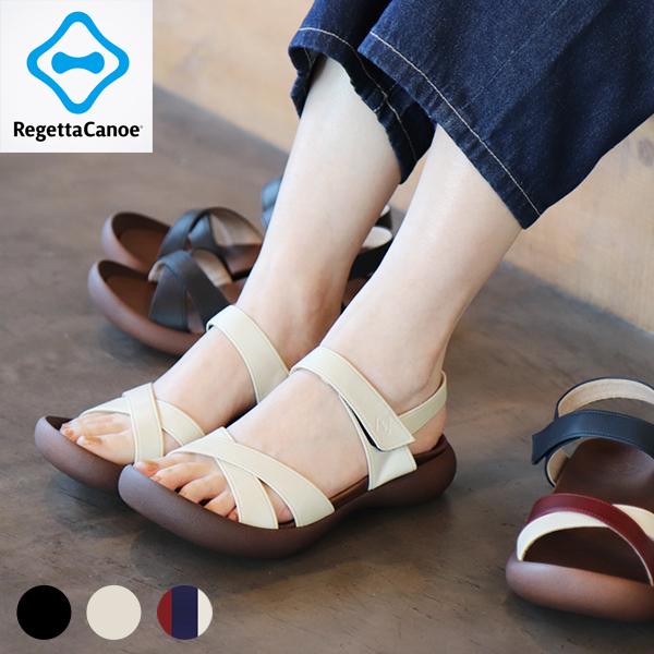 リゲッタ カヌー サンダル Regetta Canoe レディース 歩きやすい 厚底 夏 黒 白 レザー クロスベルト ヒール ブランド デザイン Cjfd5326 Canoe 15 Lansh ランシュ 通販 Yahoo ショッピング